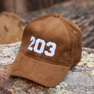 The 203's Corduroy Embroidered Baseball Cap