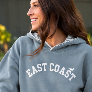 East Coast Lined Hoodie