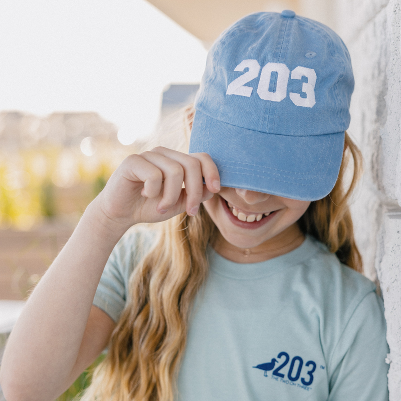 The 203's Kids Baseball Cap