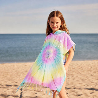 Kids CT Local Turkish Towel Poncho