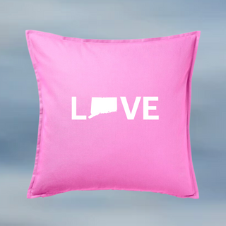 Connecticut LOVE Pillow
