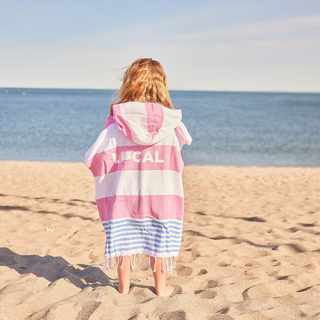 Kids CT Local Turkish Towel Poncho