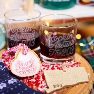 Rockin' Around The 203 Whiskey Glasses
