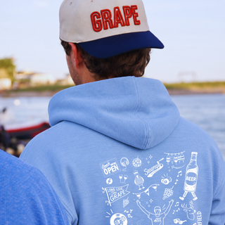 203 X Seagrape Doodle Hoodie