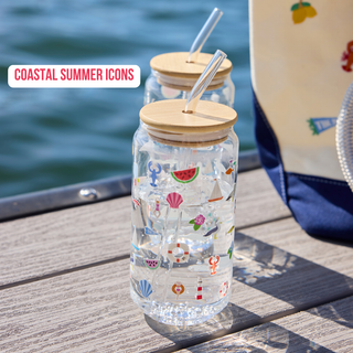 Coastal Icons Glass Tumbler