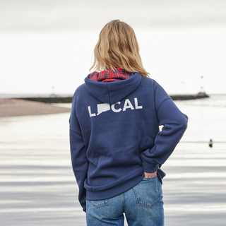 Flannel Lined 203 Local Hoodie